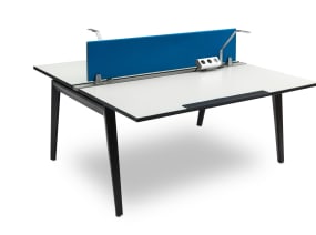 Bureau B-Free dos- à -dos avec rail intégré